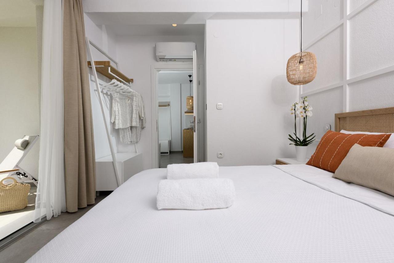 Nisea Beach Apartments Prínos Exterior foto