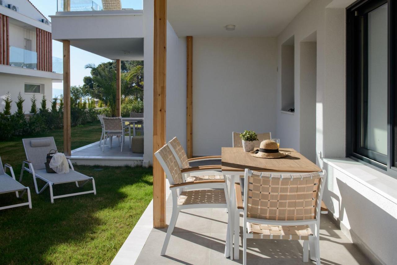 Nisea Beach Apartments Prínos Exterior foto